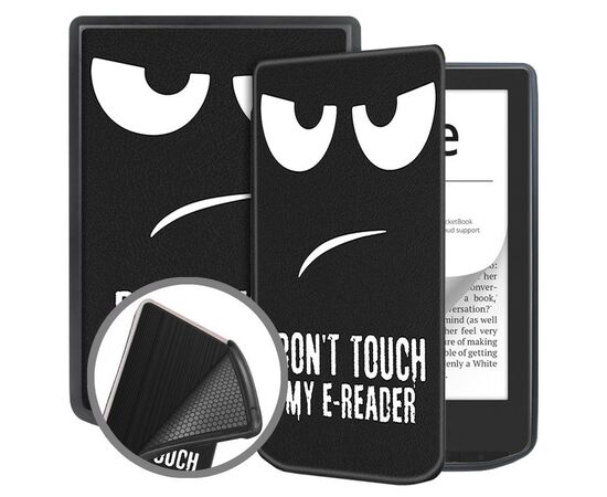 Чехол для электронной книги BeCover Smart Case PocketBook 629 Verse / 634 Verse Pro 6" Don't Touch (710977), изображение 2 Чехол для электронной книги BeCover Smart Case PocketBook 629 Verse / 634 Verse Pro 6" Don't Touch (710977), изображение 2
