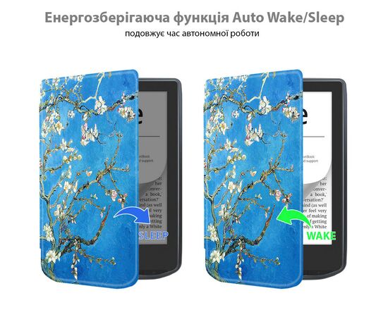 Чехол для электронной книги BeCover Smart Case PocketBook 629 Verse / 634 Verse Pro 6" Spring (710981), изображение 3 Чехол для электронной книги BeCover Smart Case PocketBook 629 Verse / 634 Verse Pro 6" Spring (710981), изображение 3