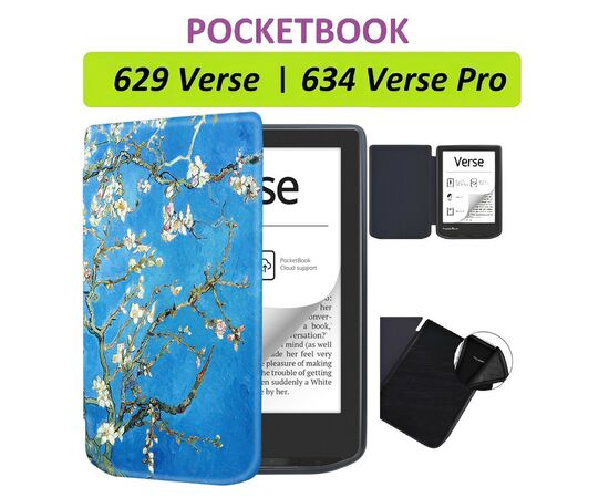 Чехол для электронной книги BeCover Smart Case PocketBook 629 Verse / 634 Verse Pro 6" Spring (710981), изображение 8 Чехол для электронной книги BeCover Smart Case PocketBook 629 Verse / 634 Verse Pro 6" Spring (710981), изображение 8