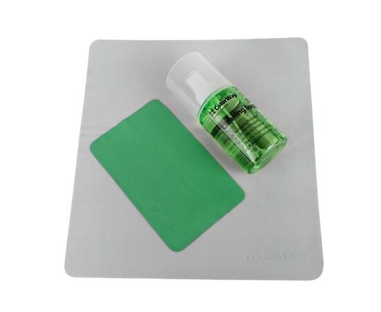 Универсальный чистящий набор ColorWay Cleaning Kit XL for Screens, TVs, PCs (CW-5200), изображение 3 Универсальный чистящий набор ColorWay Cleaning Kit XL for Screens, TVs, PCs (CW-5200), изображение 3
