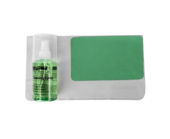 Универсальный чистящий набор ColorWay Cleaning Kit XL for Screens, TVs, PCs (CW-5200), изображение 4 Универсальный чистящий набор ColorWay Cleaning Kit XL for Screens, TVs, PCs (CW-5200), изображение 4