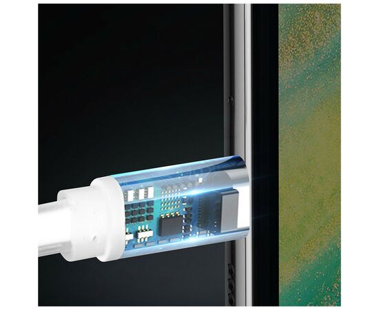 Дата кабель USB 2.0 AM to Lightning 0.25m white ColorWay (CW-CBUM-LM25W), изображение 6 Дата кабель USB 2.0 AM to Lightning 0.25m white ColorWay (CW-CBUM-LM25W), изображение 6