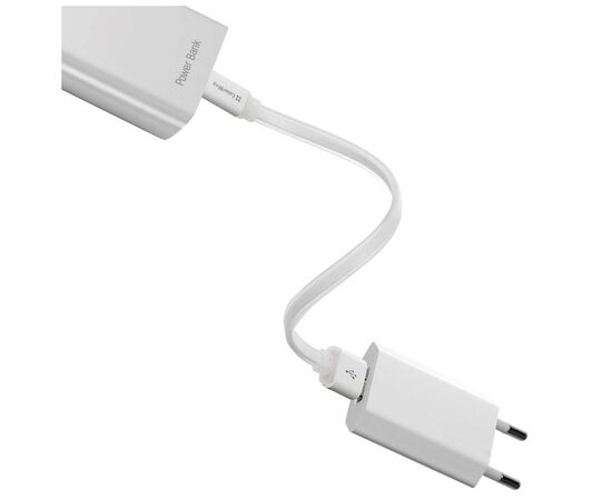 Дата кабель USB 2.0 AM to Micro 5P 0.25m white ColorWay (CW-CBUM-MUM25W), изображение 4 Дата кабель USB 2.0 AM to Micro 5P 0.25m white ColorWay (CW-CBUM-MUM25W), изображение 4