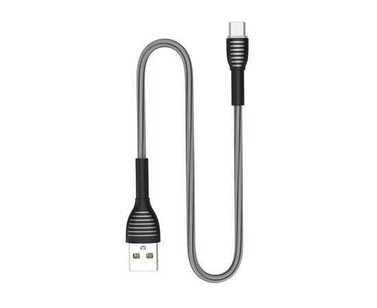 Дата кабель USB 2.0 AM to Micro 5P 1.0m ColorWay (CW-CBUM041-GR), изображение 7 Дата кабель USB 2.0 AM to Micro 5P 1.0m ColorWay (CW-CBUM041-GR), изображение 7
