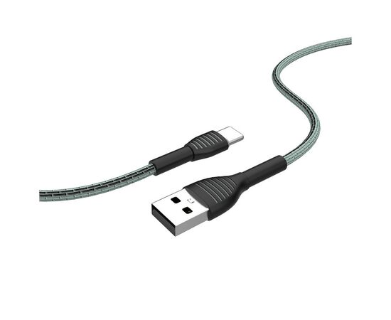Дата кабель USB 2.0 AM to Type-C 1.0m ColorWay (CW-CBUC041-GR), изображение 6 Дата кабель USB 2.0 AM to Type-C 1.0m ColorWay (CW-CBUC041-GR), изображение 6