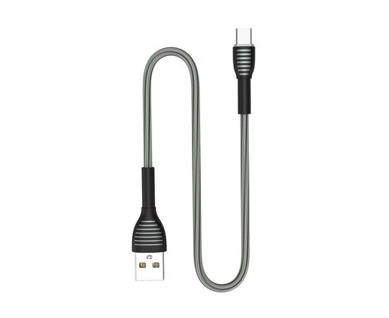 Дата кабель USB 2.0 AM to Type-C 1.0m ColorWay (CW-CBUC041-GR), изображение 7 Дата кабель USB 2.0 AM to Type-C 1.0m ColorWay (CW-CBUC041-GR), изображение 7