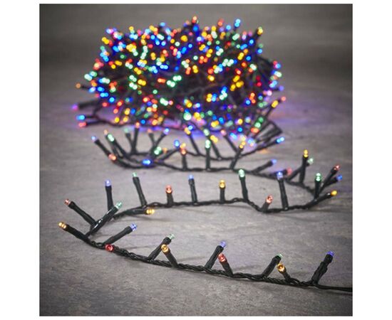 Гирлянда ColorWay LED 200 20м 8 функций Color 220V (CW-G-200L20VMC), изображение 3 Гирлянда ColorWay LED 200 20м 8 функций Color 220V (CW-G-200L20VMC), изображение 3