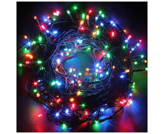 Гирлянда ColorWay LED 200 20м 8 функций Color 220V (CW-G-200L20VMC), изображение 6 Гирлянда ColorWay LED 200 20м 8 функций Color 220V (CW-G-200L20VMC), изображение 6