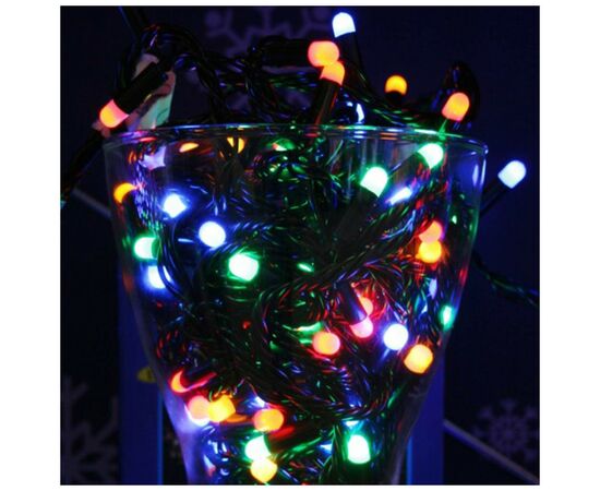 Гирлянда ColorWay LED 200 20м 8 функций Color 220V (CW-G-200L20VMC), изображение 8 Гирлянда ColorWay LED 200 20м 8 функций Color 220V (CW-G-200L20VMC), изображение 8