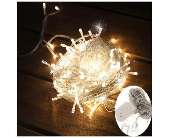 Гирлянда ColorWay LED 200 20м 8 функций теплый цвет 220V (CW-G-200L20V), изображение 7 Гирлянда ColorWay LED 200 20м 8 функций теплый цвет 220V (CW-G-200L20V), изображение 7