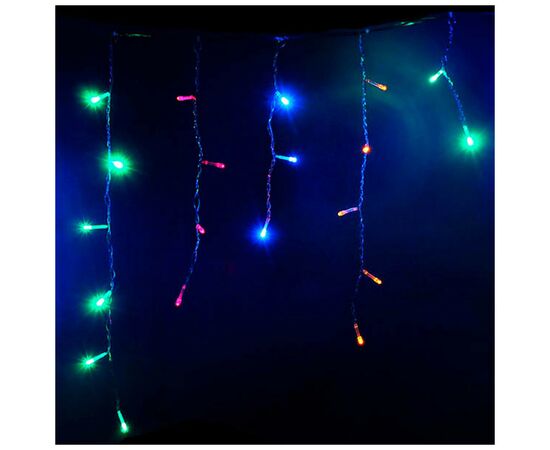 Гирлянда ColorWay Бахрома 3мx0.6м 100Led IP20 цветная (CW-GF-100L36VMC), изображение 5 Гирлянда ColorWay Бахрома 3мx0.6м 100Led IP20 цветная (CW-GF-100L36VMC), изображение 5