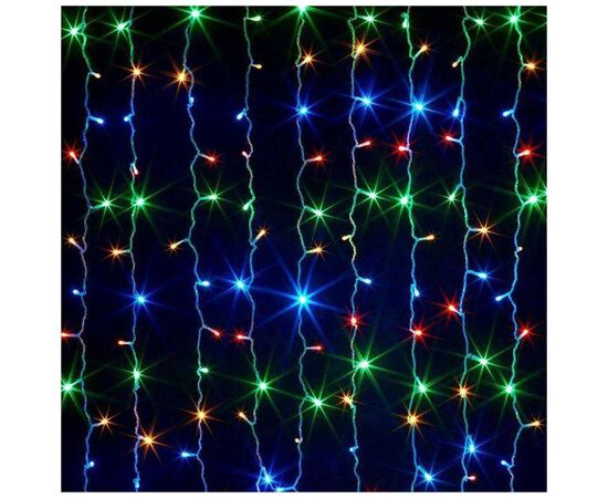 Гірлянда ColorWay штора водоспад 3x3м 300LED 220V кольорова (CW-GW-300L33VWFMC), зображення 4 Гірлянда ColorWay штора водоспад 3x3м 300LED 220V кольорова (CW-GW-300L33VWFMC), зображення 4