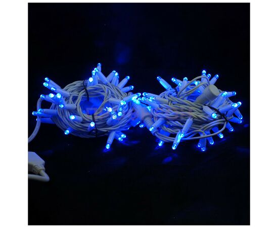 Гирлянда ColorWay IP65 10м 100Led голубой свет (CW-GO-100L10BL), изображение 4 Гирлянда ColorWay IP65 10м 100Led голубой свет (CW-GO-100L10BL), изображение 4