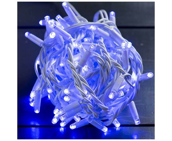 Гирлянда ColorWay IP65 10м 100Led голубой свет (CW-GO-100L10BL), изображение 6 Гирлянда ColorWay IP65 10м 100Led голубой свет (CW-GO-100L10BL), изображение 6
