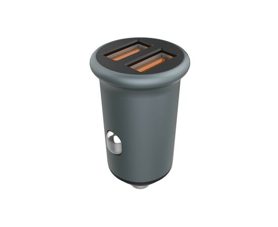 Зарядное устройство ColorWay 2USB Quick Charge 3.0 (36W) Gray (CW-CHA036Q-GR), изображение 2 Зарядное устройство ColorWay 2USB Quick Charge 3.0 (36W) Gray (CW-CHA036Q-GR), изображение 2