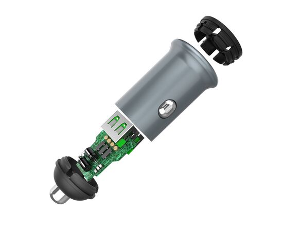 Зарядное устройство ColorWay 2USB Quick Charge 3.0 (36W) Gray (CW-CHA036Q-GR), изображение 5 Зарядное устройство ColorWay 2USB Quick Charge 3.0 (36W) Gray (CW-CHA036Q-GR), изображение 5
