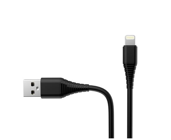 Зарядное устройство ColorWay 1USB AUTO ID 2A (10W) black + cable Lightning (CW-CHS012CL-BK), изображение 3 Зарядное устройство ColorWay 1USB AUTO ID 2A (10W) black + cable Lightning (CW-CHS012CL-BK), изображение 3
