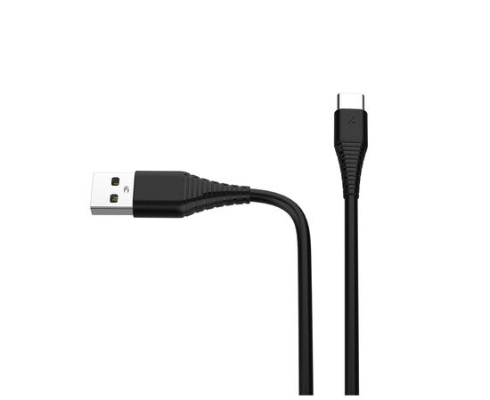 Зарядное устройство ColorWay 1USB AUTO ID 2A (10W) black + cable Type C (CW-CHS012CC-BK), изображение 3 Зарядное устройство ColorWay 1USB AUTO ID 2A (10W) black + cable Type C (CW-CHS012CC-BK), изображение 3
