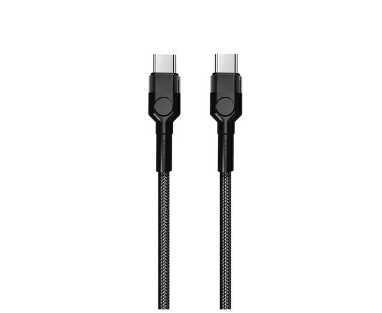Дата кабель USB Type-C to Type-C 1.0m 3.0A black ColorWay (CW-CBPDCC047-BK), изображение 4 Дата кабель USB Type-C to Type-C 1.0m 3.0A black ColorWay (CW-CBPDCC047-BK), изображение 4