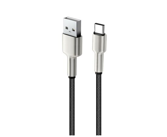 Дата кабель USB 2.0 AM to Lightning 1.0m head metal black ColorWay (CW-CBUL046-BK), изображение 5 Дата кабель USB 2.0 AM to Lightning 1.0m head metal black ColorWay (CW-CBUL046-BK), изображение 5