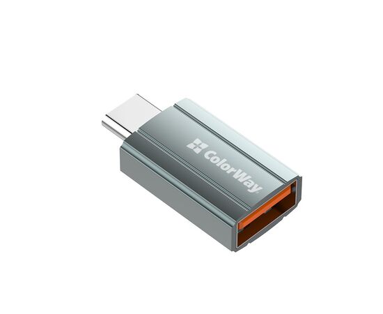 Переходник USB-A toUSB-C ColorWay (CW-AD-AC), изображение 6 Переходник USB-A toUSB-C ColorWay (CW-AD-AC), изображение 6
