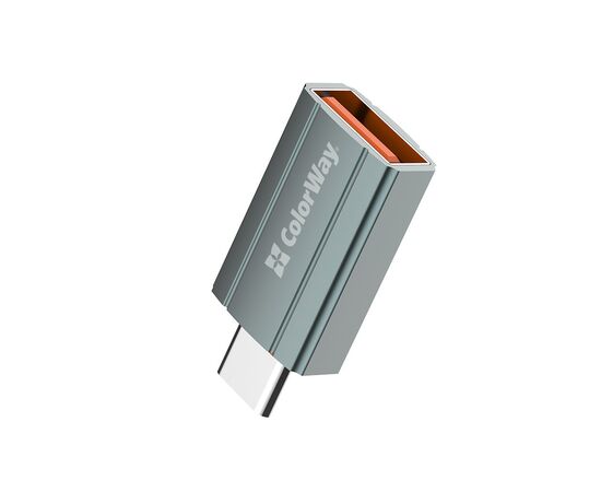 Переходник USB-A toUSB-C ColorWay (CW-AD-AC), изображение 7 Переходник USB-A toUSB-C ColorWay (CW-AD-AC), изображение 7