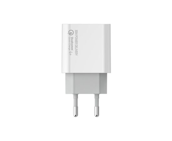 Зарядное устройство ColorWay PD Port PPS USB Type-C (30W) white (CW-CHS038PD-WT), изображение 8 Зарядное устройство ColorWay PD Port PPS USB Type-C (30W) white (CW-CHS038PD-WT), изображение 8