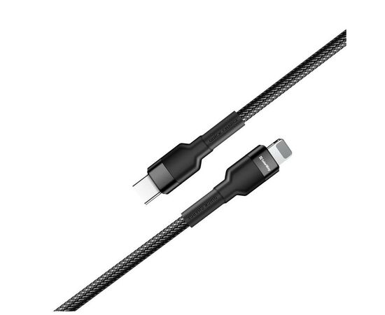 Дата кабель ColorWay USB-C to Lightning 0.3m 3А black (CW-CBPDCL054-BK), изображение 3 Дата кабель ColorWay USB-C to Lightning 0.3m 3А black (CW-CBPDCL054-BK), изображение 3