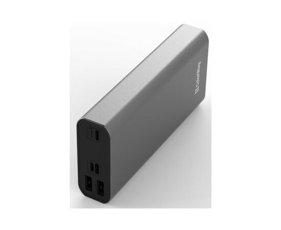 Батарея универсальная ColorWay 20 000 mAh PD/20W, QC/3.0, USB-C/Micro-USB/Lightning/USB-A max.22.5W Gray (CW-PB200LPH3GR-PDD), изображение 5 Батарея универсальная ColorWay 20 000 mAh PD/20W, QC/3.0, USB-C/Micro-USB/Lightning/USB-A max.22.5W Gray (CW-PB200LPH3GR-PDD), изображение 5