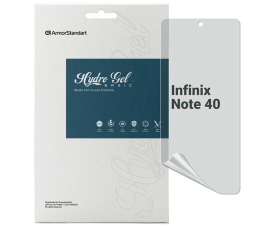 Плівка захисна Armorstandart Matte Infinix Note 40 (ARM73788)