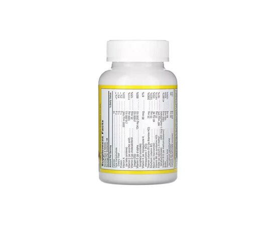 Вітамінно-мінеральний комплекс Natures Plus Мультивітаміни та мінерали, Source of Life, Multi-Vitamin & Mineral Supplement (NAP-03057), зображення 2 Вітамінно-мінеральний комплекс Natures Plus Мультивітаміни та мінерали, Source of Life, Multi-Vitamin & Mineral Supplement (NAP-03057), зображення 2