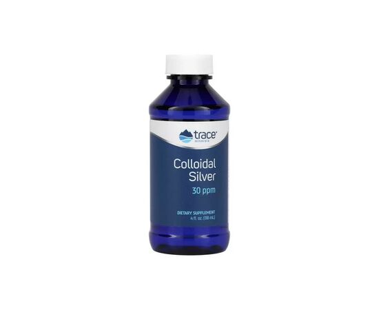 Минералы Trace Minerals Коллоидное серебро, Colloidal Silver, 118 мл (TMR-00577)