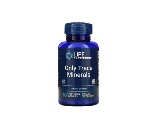 Мінерали Life Extension Мінерали, Only Trace Minerals, 90 вегетаріанських капсул (LEX-13289)