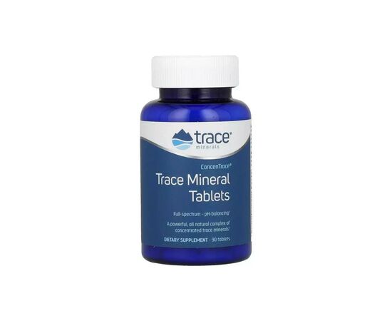 Витаминно-минеральный комплекс Trace Minerals Концентрированные Микроэлементы, ConcenTrace, 90 таблеток (TMR-00105)