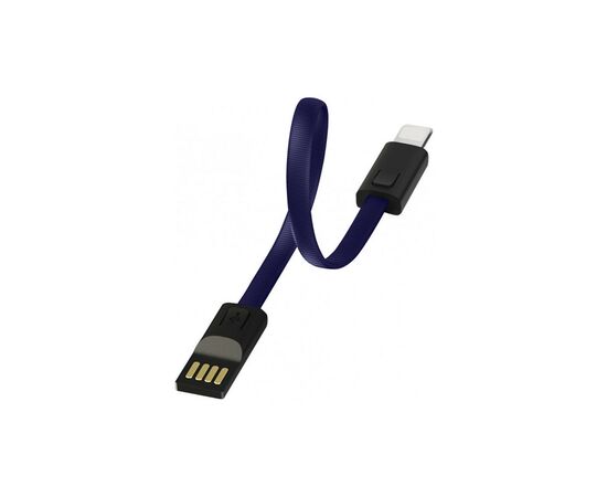 Дата кабель USB 2.0 AM to Lightning 0.22m blue ColorWay (CW-CBUL021-BL)
