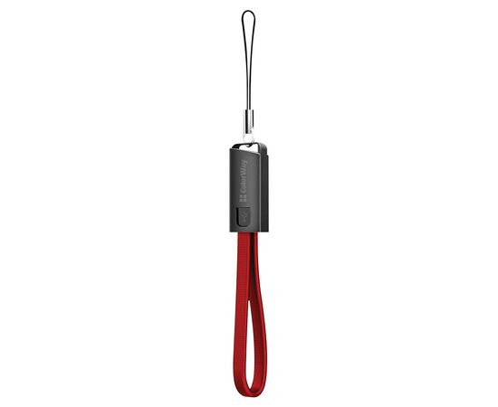 Дата кабель USB 2.0 AM to Micro 5P 0.22m red ColorWay (CW-CBUM022-RD), изображение 2 Дата кабель USB 2.0 AM to Micro 5P 0.22m red ColorWay (CW-CBUM022-RD), изображение 2