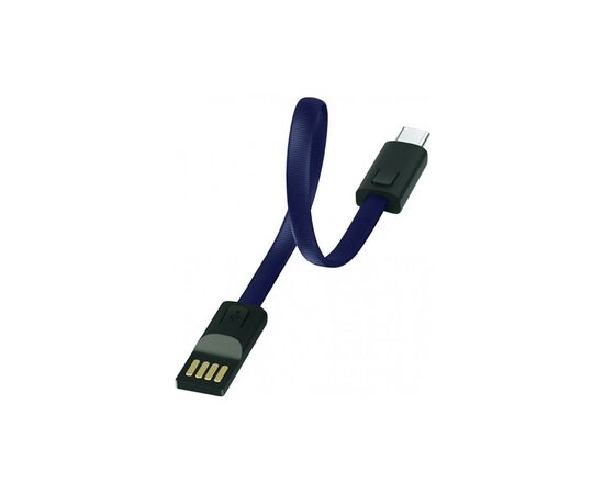 Дата кабель USB 2.0 AM to Type-C 0.22m blue ColorWay (CW-CBUC023-BL)