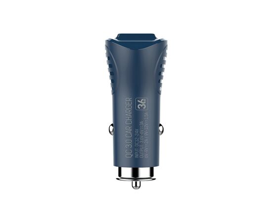 Зарядное устройство ColorWay 2USB Quick Charge 3.0 (36W) blue (CW-CHA011Q-BL), изображение 3 Зарядное устройство ColorWay 2USB Quick Charge 3.0 (36W) blue (CW-CHA011Q-BL), изображение 3