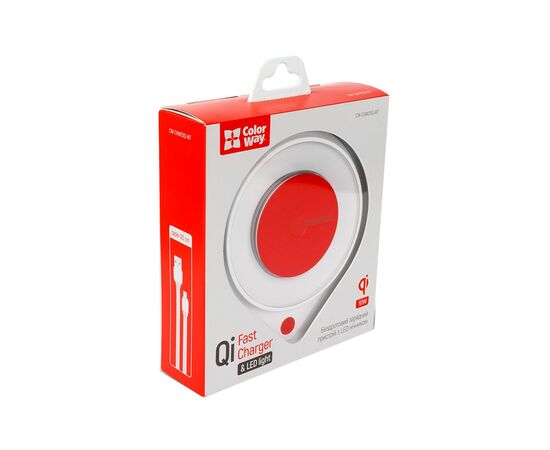Зарядное устройство ColorWay Qi Fast Charger (10W)& LED bedside lamp (CW-CHW20Q-WT), изображение 11 Зарядное устройство ColorWay Qi Fast Charger (10W)& LED bedside lamp (CW-CHW20Q-WT), изображение 11