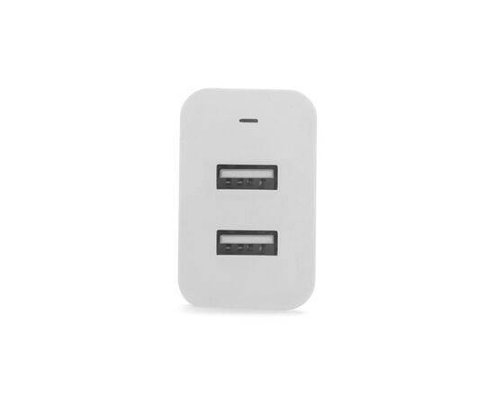 Зарядное устройство ColorWay 2USB AUTO ID 4.8A (24W) (CW-CHS016-WT), изображение 4 Зарядное устройство ColorWay 2USB AUTO ID 4.8A (24W) (CW-CHS016-WT), изображение 4