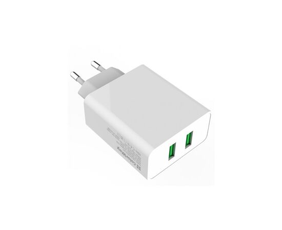 Зарядное устройство ColorWay 2USB Quick Charge 3.0 (36W) (CW-CHS017Q-WT), изображение 6 Зарядное устройство ColorWay 2USB Quick Charge 3.0 (36W) (CW-CHS017Q-WT), изображение 6