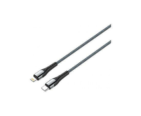 Дата кабель USB Type-C to Lightning 2.0m ColorWay (CW-CBPDCL036-GR)