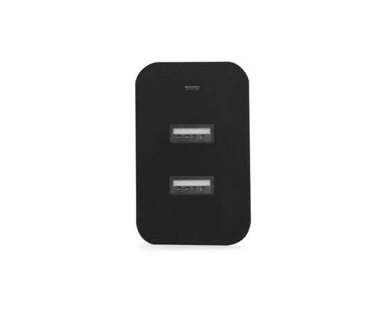 Зарядное устройство ColorWay 2USB AUTO_ID 4.8A (24W) black (CW-CHS016-BK), изображение 4 Зарядное устройство ColorWay 2USB AUTO_ID 4.8A (24W) black (CW-CHS016-BK), изображение 4