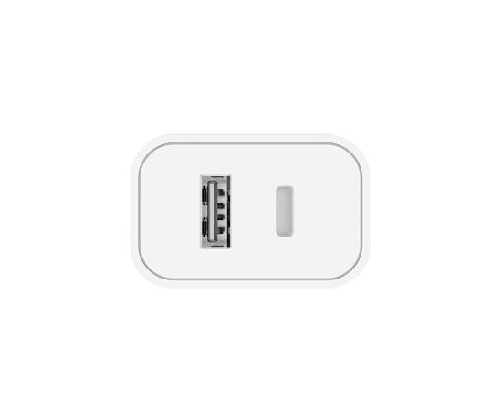 Зарядное устройство ColorWay Type-C PD + USB QC3.0 (20W) V2 white (CW-CHS025QPD-WT), изображение 6 Зарядное устройство ColorWay Type-C PD + USB QC3.0 (20W) V2 white (CW-CHS025QPD-WT), изображение 6