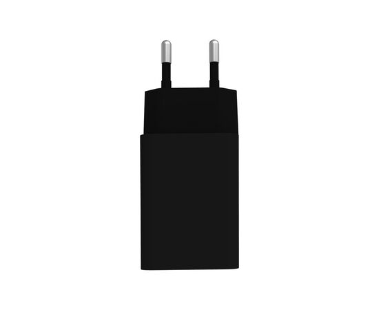 Зарядное устройство ColorWay 1USB Quick Charge 3.0 (18W) black (CW-CHS013Q-BK), изображение 2 Зарядное устройство ColorWay 1USB Quick Charge 3.0 (18W) black (CW-CHS013Q-BK), изображение 2