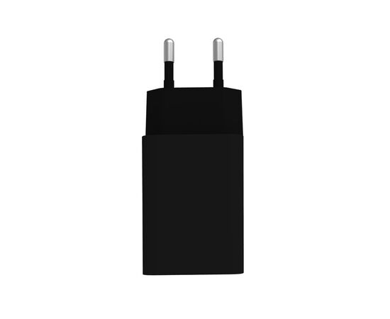 Зарядное устройство ColorWay 2USB AUTO ID 2.1A (10W) black (CW-CHS015-BK), изображение 2 Зарядное устройство ColorWay 2USB AUTO ID 2.1A (10W) black (CW-CHS015-BK), изображение 2
