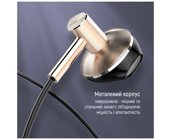 Наушники ColorWay Slim 3.5 mm Wired Earphone Blast 2 Black (CW-WD02BK), изображение 11 Наушники ColorWay Slim 3.5 mm Wired Earphone Blast 2 Black (CW-WD02BK), изображение 11