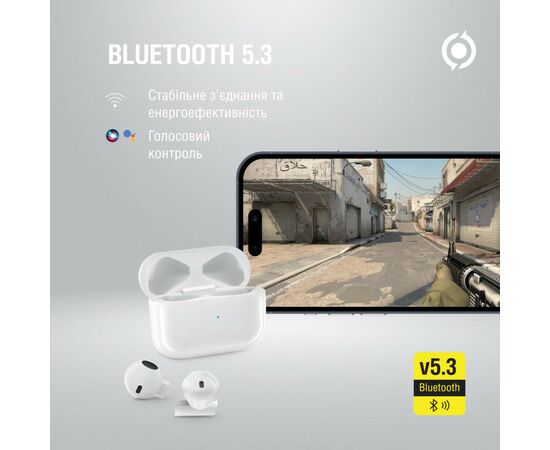 Наушники Piko TWS-MiniJack White (1283126583407), изображение 4 Наушники Piko TWS-MiniJack White (1283126583407), изображение 4