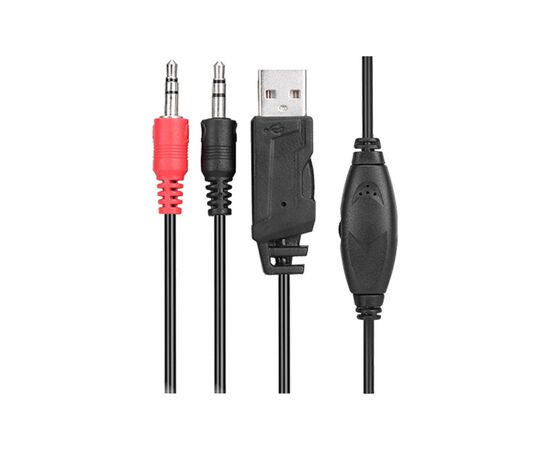 Наушники Xtrike ME HP-311 Rainbow Black (HP-311), изображение 3 Наушники Xtrike ME HP-311 Rainbow Black (HP-311), изображение 3