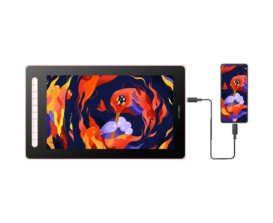 Графический планшет XP-Pen JPCD160FH_PK (Artist 16 Pen Display (2nd Gen) Pink), изображение 5 Графический планшет XP-Pen JPCD160FH_PK (Artist 16 Pen Display (2nd Gen) Pink), изображение 5